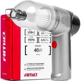 OEM Autostaubsauger Amio-03692 mehrfarbig