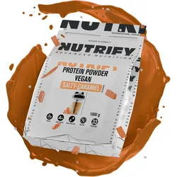 NUTRIFY Vegan Proteinpulver Saltycaramel 1kg BT