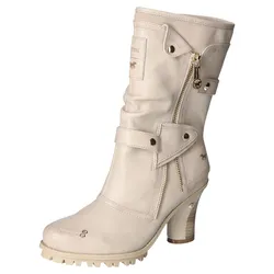 Winterstiefel, Absatzstiefel, Reißverschluss, mit trendigen Details, Gr. 39, offwhite, , 82690965-39