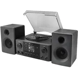Soundmaster MCD1950SW DAB+, FM 20 W Bluetooth (Schwarz)