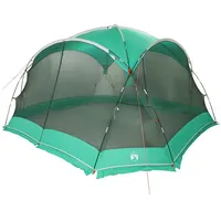 VidaXL Camping-Mücken-Netz mit Türen Grün 4-Personen Wasserdicht