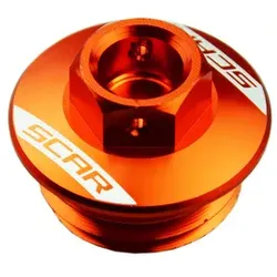 SCAR Orangefarbene Ölwanne mit oberer Kappe