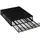 5five simply smart Kapselständer X60 mit Schublade 26 x 6,5 x 34,8 cm Schwarz