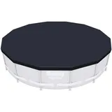 BESTWAY Flowclear Pool-Abdeckplane grau 427 cm