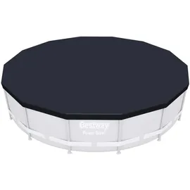 BESTWAY Flowclear Pool-Abdeckplane grau 427 cm