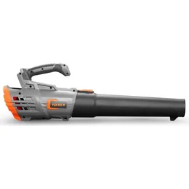 FUXTEC Akku Laubbläser FX-E1LB20 SET 1 mit 2 x Akku 2Ah, 1 x Ladegerät 2,4A Ladestation - Laubgebläse zum Entfernen von Laub für Garten, Gehweg