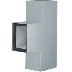 Hager L6866VERZ T-Stück zu FWK 30 I90 100x160mm verzinkt