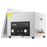 Vevor 15L Ultraschallreiniger mit Heiztimer & Korb digitale Schallkavitationsmaschine,