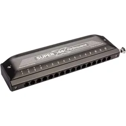 Hohner Super 64 X Typ Mundharmonika - chromatische Mundharmonika