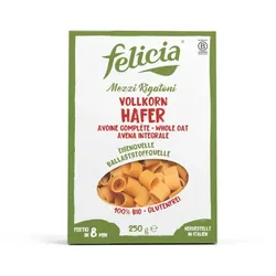 Felicia Bio Hafer Mezzi Rigatoni