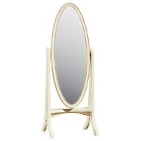 JVmoebel Spiegel, Klassischer Design Chippendale Spiegel Großer Standspiegel Model V-Standspiegel beige