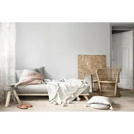 Karup Daybett KARUP DESIGN "Senza, Sofa, mit Futonmatratze, minimalistisch, massives Kiefernholz", blau (petrol blau, klarlackiert), B:200cm H:85cm L:90cm, Daybetten, Handgefertigt, skandinavisches Design, vielseitig, schlichter Stil