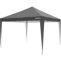 24move Faltpavillon Santos 3 x 3 m Grau