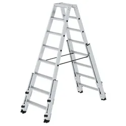 Stufen-Stehleiter treppengängig 2x8 Stufen