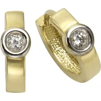 Celesta Creolen Celesta Gold 375 Gelbgold Zirkonia