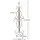 DanDiBo Ambiente Rankhilfe 45 x 125 x 1,5 cm Braun