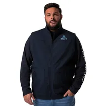 Men Plus by Happy Size Weste Blau 8XL