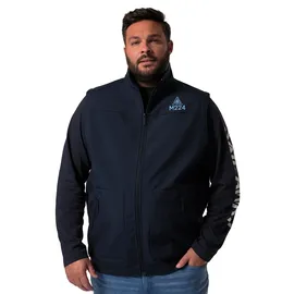 Men Plus by Happy Size Weste Blau 8XL