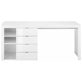 borchardt Möbel Schreibtisch Wim weiß matt