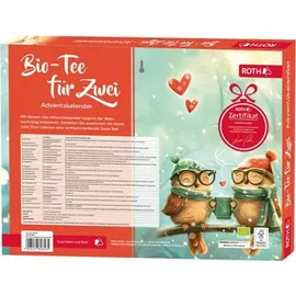 ROTH Bio-Tee-Adventskalender für Zwei 2×24 Teebeutel