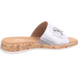 Gabor Pantolette silber, 40-40,5