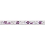 A.S. Création Bordüre Only Borders 9 5 cm x 5 m 500 g Grau/Lila 282026