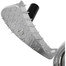 Vertes Gastro Aufschnittmaschine Schneidemaschine, Elektrisch mit 250W, Messer mit 300mm Durchmesser, Schnittstärke 0 bis 15mm, Allesschneider mit Aluminium Gehäuse, Inkl. Schleifstein