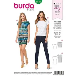 burda Schnitt 6540 "Shirt & Kleid"