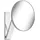 Keuco Kosmetikspiegel iLook_move d 212mm, unbel., Schwenk., alu./finish
