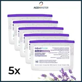 5x AquaFloow Nachfüllpack 400ml Luftentfeuchter Lavendelduft gegen Feuchtigkeit