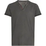 !Solid Rundhalsshirt SOLID "Rundhalsshirt SDTino", Herren, Gr. S, schwarz, Obermaterial: 100% Baumwolle CO., Shirts Rundhalsshirt