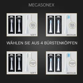 Megasonex Aufsteckbürste 6 St.