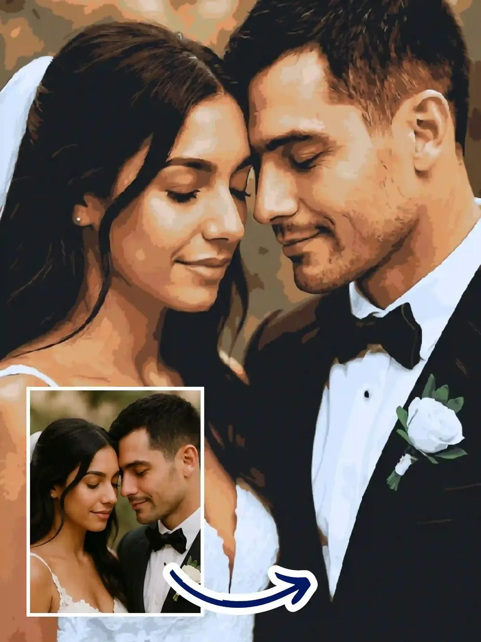 Malen nach Zahlen - Eigenes Bild