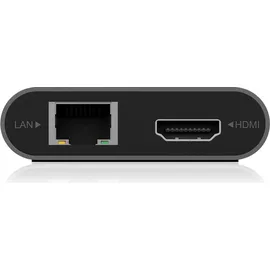 Icy Box IB-DK4050-CPD 12 in 1 USB Type-C® Notebook DockingStationk (2x HDMI 4K60Hz, 1x DP), 4k60Hz