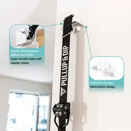 PULLUP & DIP Schlingentrainer Schwarz