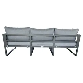 Jet-Line Kreta II Lounge-Set Aluminium hellgrau