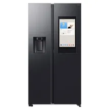 Samsung RS90F67BEFEF Side-by-Side (614 l, 1784 mm hoch, Schwarz)