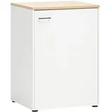 Schildmeyer Mehrzweckschrank Solea weiß matt, 67,1 x 96 cm - weiss