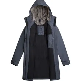 Elkline STARDUST Damen Wintermantel, Größe:38, Farbe:Blue Melange