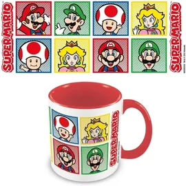 Pyramid International Super Mario Red Coloured Inner Mug