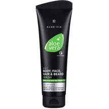 LR Aloe Vera Mens Essentials 4in1 Körper-, Gesicht-, Haar- und Bart-Shampoo