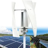 8000W Home Vertikaler Windergie Turbinen Generator Kit Niedriggeräusches Vertikalwindkraftanlage 24V 48V 220V Windmühle Mit Controller für Wohnmobilen, zu Hause