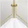 Quoizel Mejia 1-flg. 35,6 cm Messing