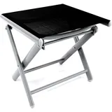 Mojawo Klapphocker Silbergrau/Schwarz