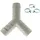 tecuro Y-Verbindungssatz 56605-S grau