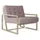s-style möbel Loungesessel Tampa Bouclé 70 x 80 x 80 cm Rosa