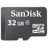 SanDisk microSDHC 32 GB Class 4 + SD-Adapter