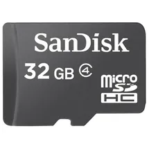 SanDisk microSDHC 32 GB Class 4 + SD-Adapter