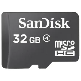 SanDisk microSDHC 32 GB Class 4 + SD-Adapter