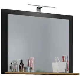 VCM my bath Spiegel VCB 10 916701 honig-eiche, anthrazit 80,0 x 17,0 x 55,0 cm